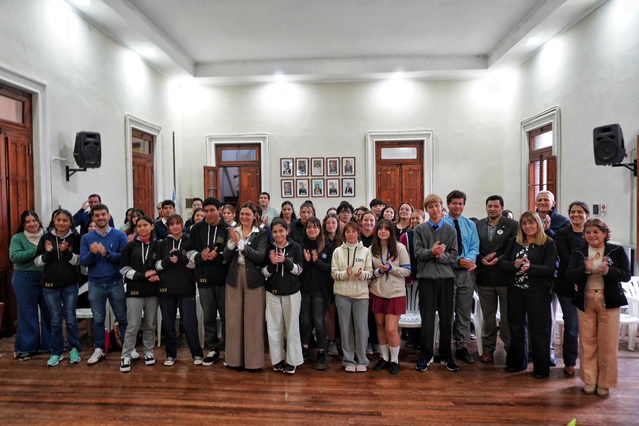 Comenzó el Concejo Deliberante Estudiantil de La Paz